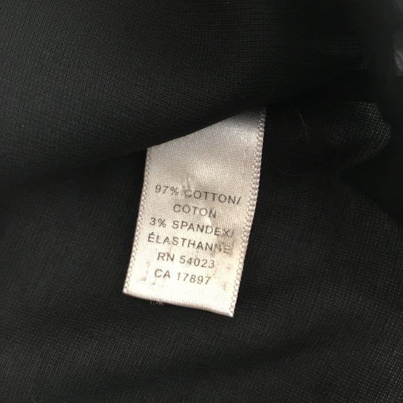 Sheer Ruffle Banana Republic Blouse Black - Picture 7 of 7